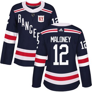 Women's Adidas New York Rangers Don Maloney Navy Blue 2018 Winter Classic Home Jersey - Authentic