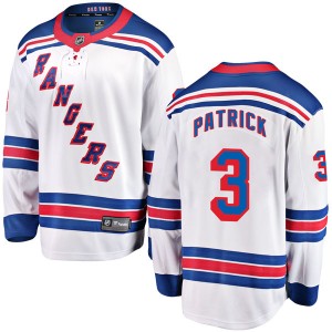 Youth Fanatics Branded New York Rangers James Patrick White Away Jersey - Breakaway