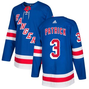 Men's Adidas New York Rangers James Patrick Royal Jersey - Authentic