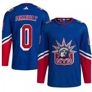 Youth Adidas New York Rangers Gabriel Perreault Royal Reverse Retro 2.0 Jersey - Authentic
