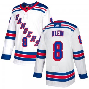 Youth Adidas New York Rangers Kevin Klein White Jersey - Authentic