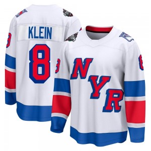 Men's Fanatics Branded New York Rangers Kevin Klein White 2024 Stadium Series Jersey - Breakaway