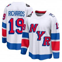 Men's Fanatics Branded New York Rangers Brad Richards White 2024 Stadium Series Jersey - Breakaway